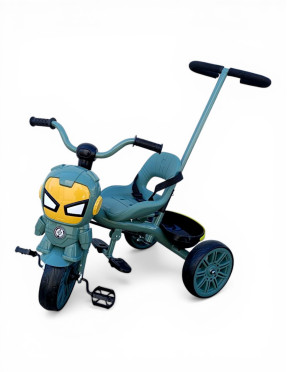 Детский велосипед  с родительской ручкой (601) Bavar Sport